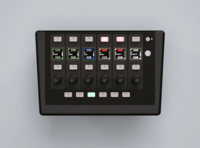 6 ROTARY CONTROLLER OLED, POE POWERED, INCLUDES PSU, DLIVE COMPATIBLE